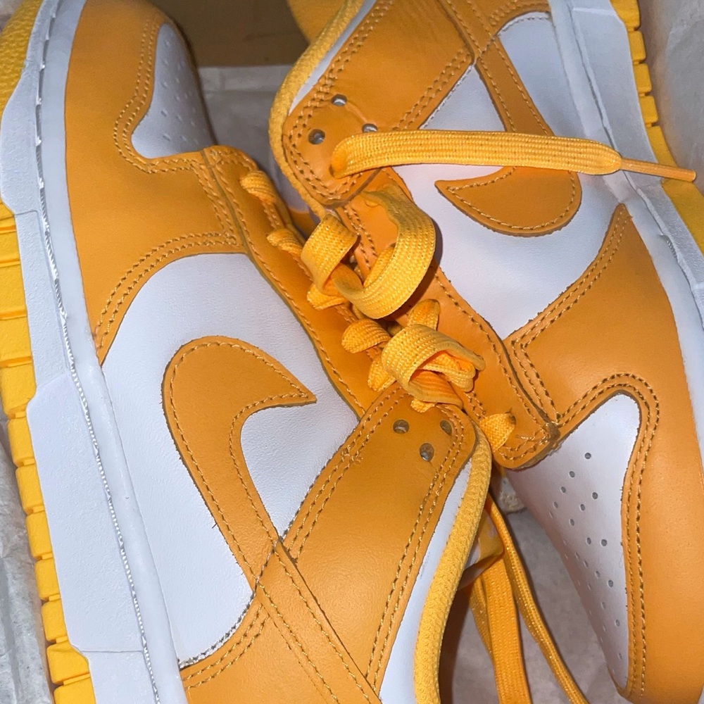 Low Top Nike Dunks “Orange Laser”
